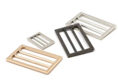 ZJ  金屬四檔鈕扣  外套扣   大衣扣 側面照